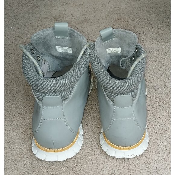 Cole Haan Men's Zerogrand Gray Leather Chukka Ankle Hiking Boot 10 - Picture 5 of 9